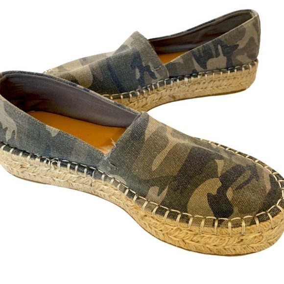 Splendid Laney Espadrilles, camo canvas, casual, leisure, 8 - Picture 1 of 6